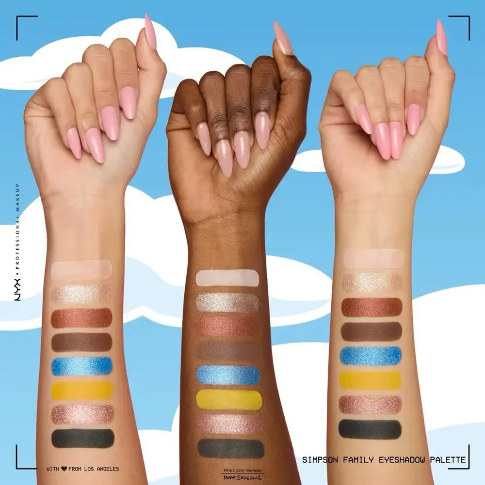 NYX swatched once